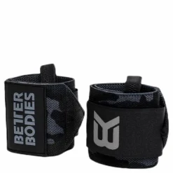 BB camo wrist wraps Patterned