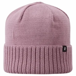 Beanie Kalotti Grey Pink
