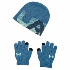 Beanie/Glove Combo Junior Blue