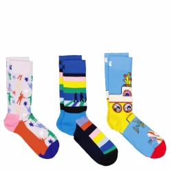Beatles 3-pack Socks Gift Set Turquoise
