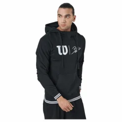 Bela Po Hoody-slimfit Black/white