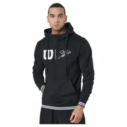 Bela Po Hoody-slimfit Black/white