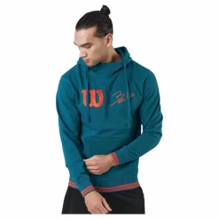 Bela Po Hoody-slimfit Blue Coral/fiesta