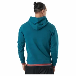 Bela Po Hoody-slimfit Blue Coral/fiesta