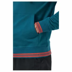 Bela Po Hoody-slimfit Blue Coral/fiesta
