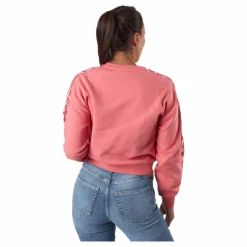 Bettens Cropped Crew Sweat 40021 - Tea Rose
