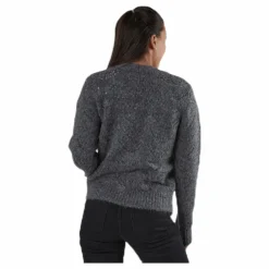 Bibi Ls  Knit Cardigan Grey