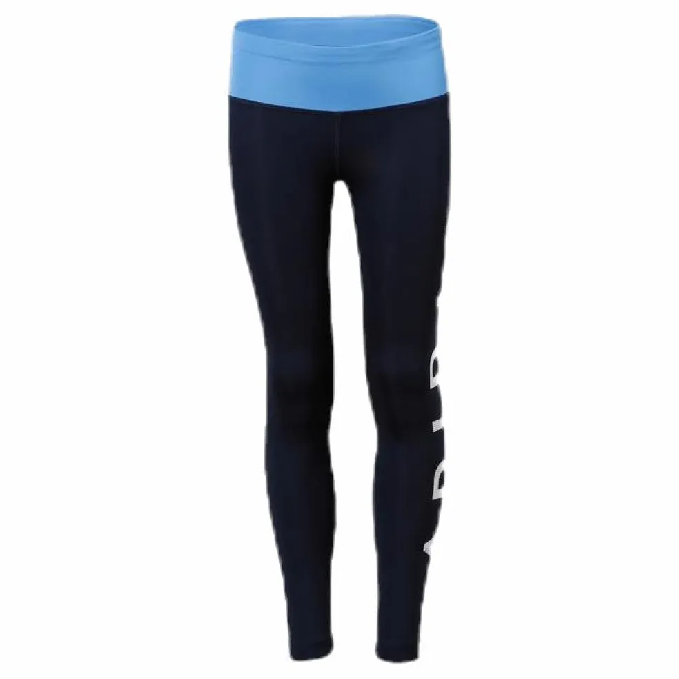 Big Text Tights Youth Blue/Black