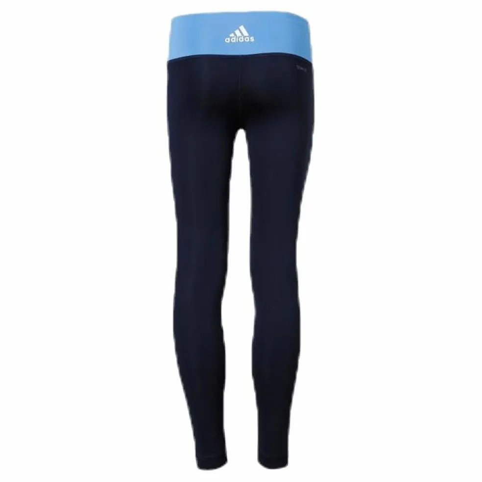 Big Text Tights Youth Blue/Black