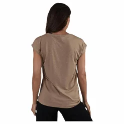 Billo Tee Lurex Stripes Beige