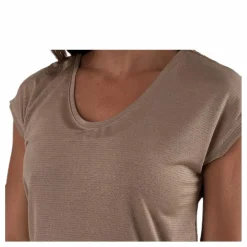 Billo Tee Lurex Stripes Beige