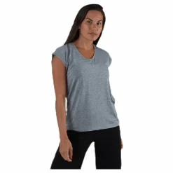 Billo Tee Lurex Stripes Grey