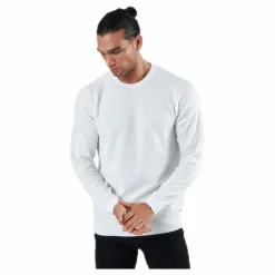 Blacamp Knit Structure Crew Neck White