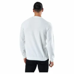 Blacamp Knit Structure Crew Neck White