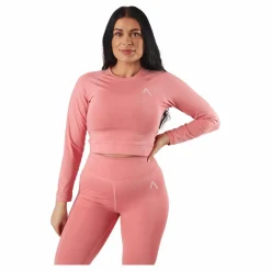 Blacc Recy Long Sleeve Top Mauveglow