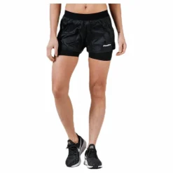 Black 2-Lay Shorts Black