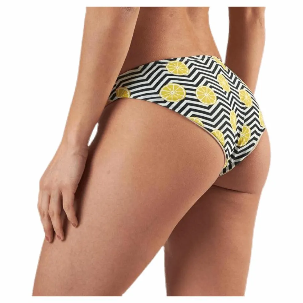 Black Lemon Sport Bikini Bottom Black