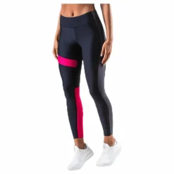 Blocked Compression Tights Black