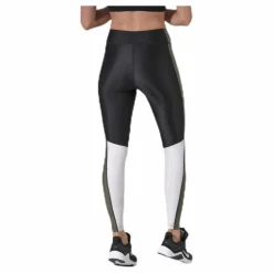Blocked Compression Tights Green