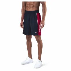 Blocked Iconic Short 9" Blue