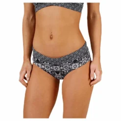 Blossom Bikini Bottom Black