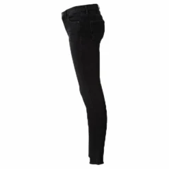 Blush Skinny Raw Jeans Black