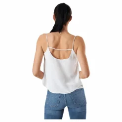 Bodil Slip Top White