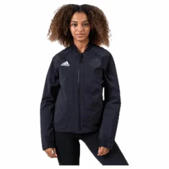 Bomber Jacket White/Black