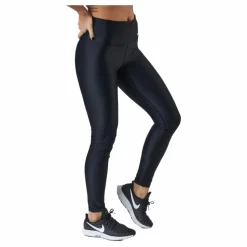 Borg High Waist Solid Tights Black Beauty