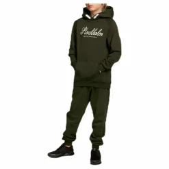 Borg Sport Hoodie Jr Green