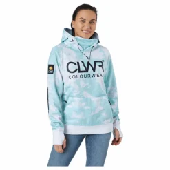 Bowl Hood 2.0 W Tie Dye Turquoise