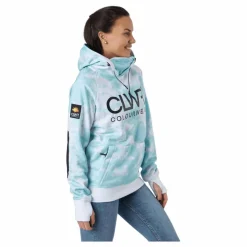 Bowl Hood 2.0 W Tie Dye Turquoise