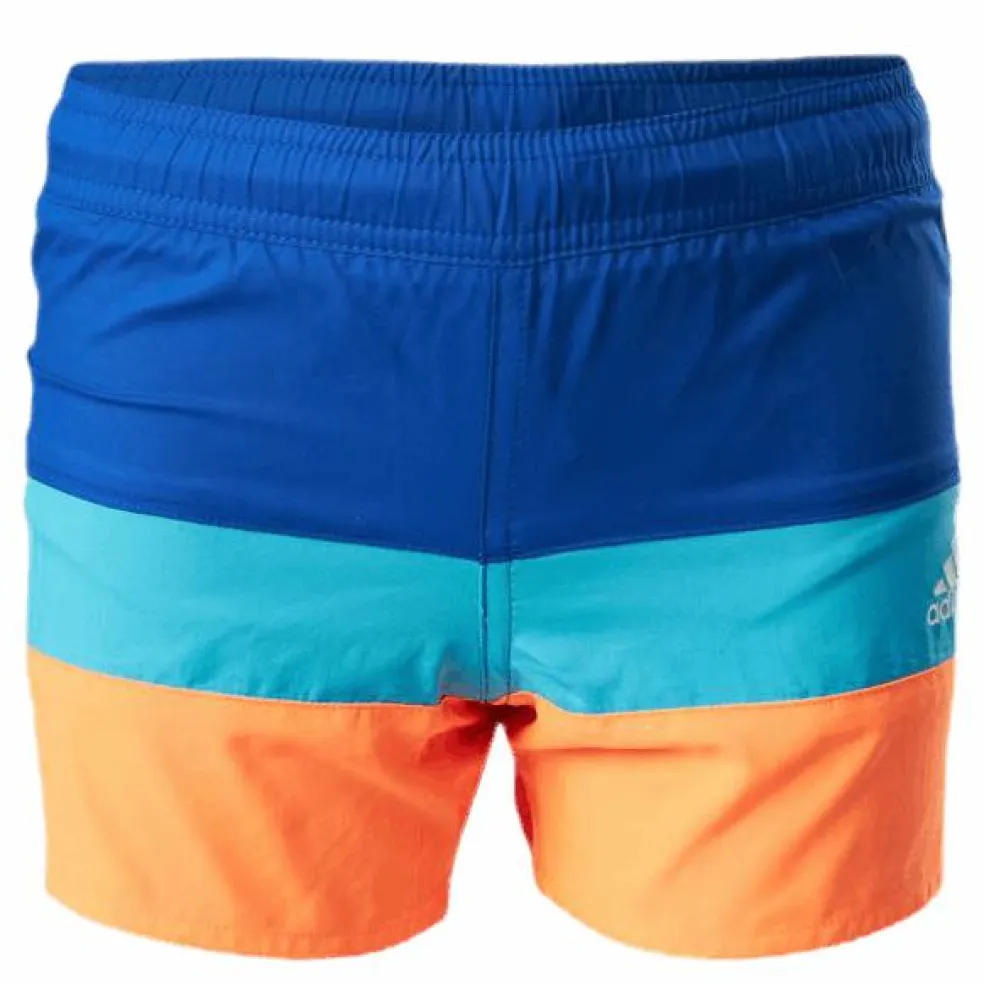 Boys Colorblock Shorts Team Royal Blue / Screaming Orange