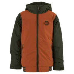 Boys Gameday Jacket Brown/Green