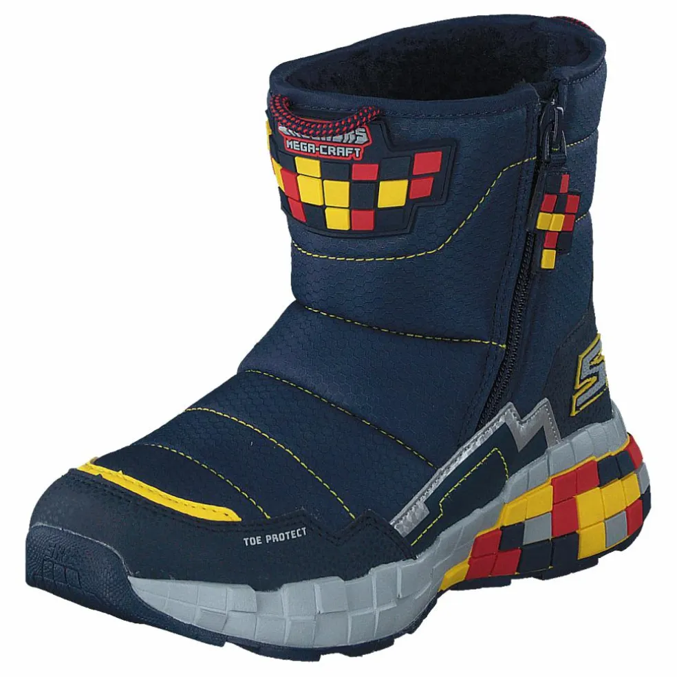 Boys Mega-craft - Water Repell Nvrd Navy Red