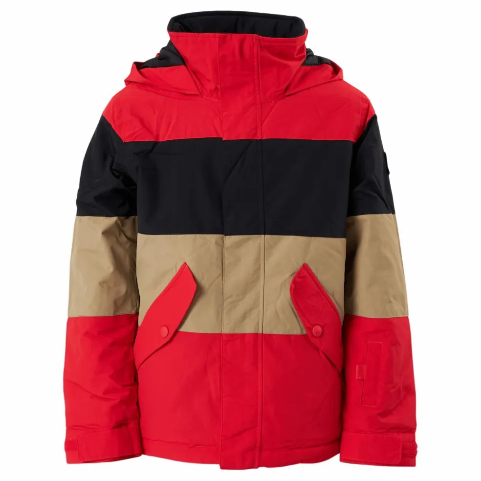 Boys' Symbol Jacket Tomato/true Black/kelp