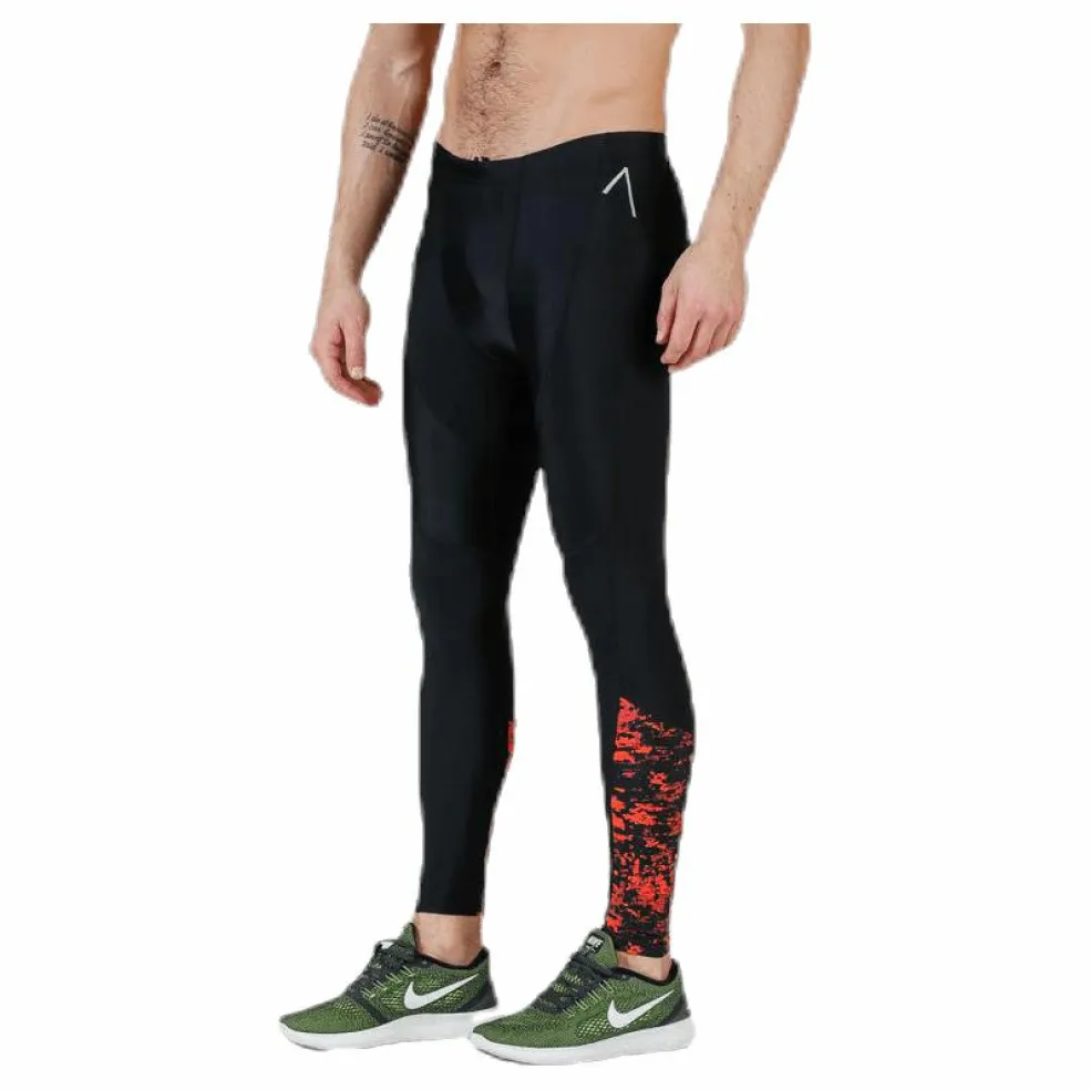 Brace Compression Tights Black/Red