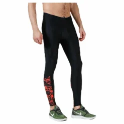 Brace Compression Tights Black/Red