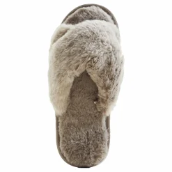 Brahny W Plush Slipper Pine Bark