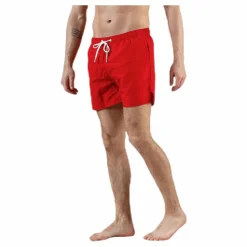 Breeze Long Swim Shorts Red