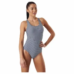Brighton Swimsuit w Racerback Blue/White
