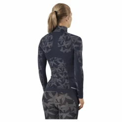 Butterfly Half-Zip Shirt Blue