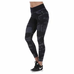 Camo High Tights Black
