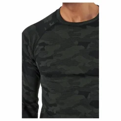 Camo Merino Wool Crew Dolive