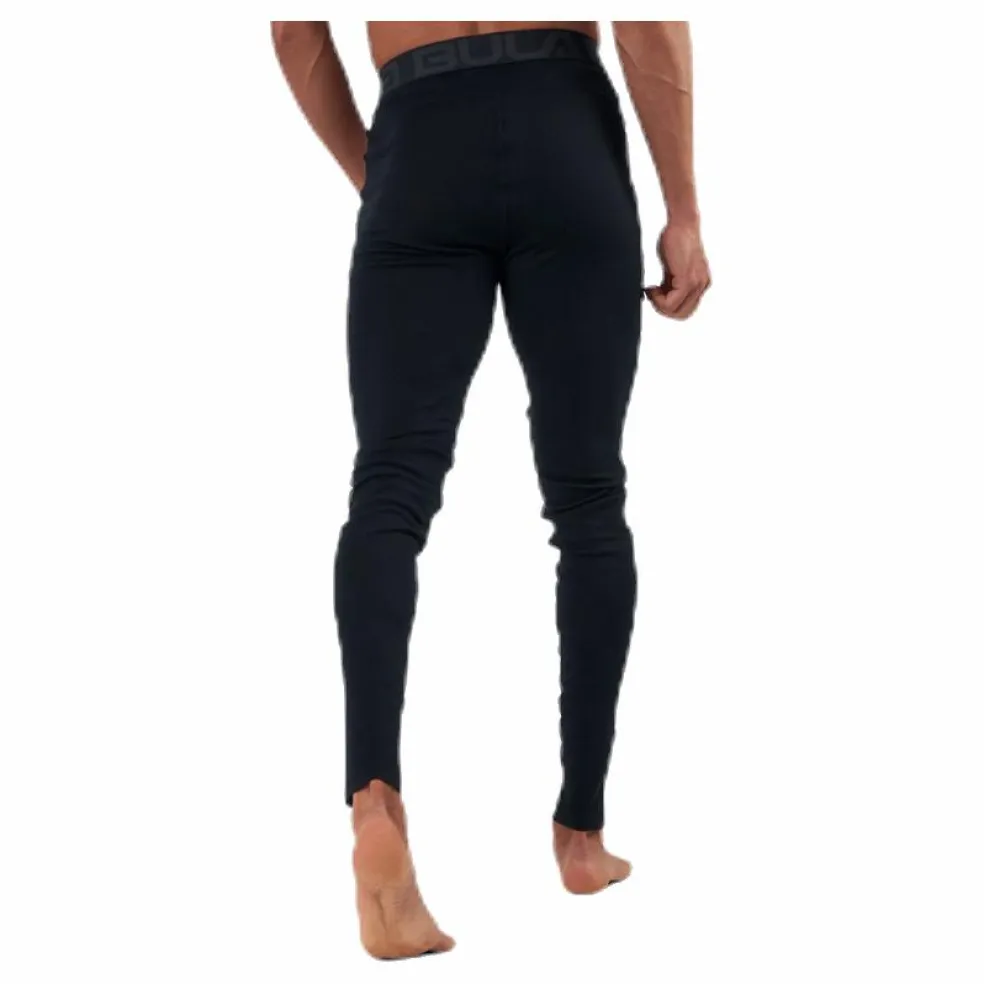 Camo Merino Wool Pants Black