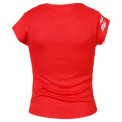 Cap Sleeve Top Performance Red