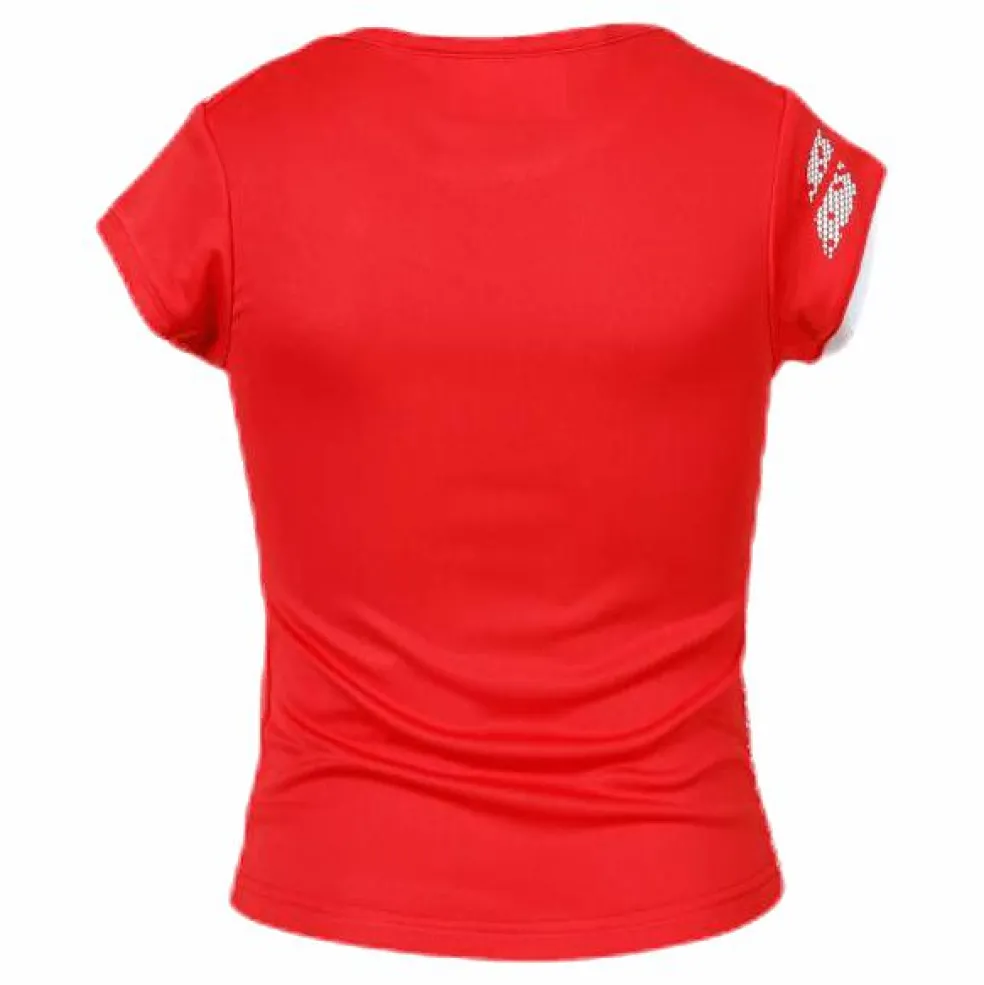 Cap Sleeve Top Performance Red