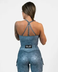 Cargo Top Denim Denim