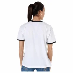 Carry My Board Ringer Tee White/Black