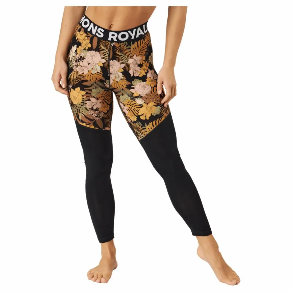 Cascade Merino Flex 200 Leggin Floral Camo
